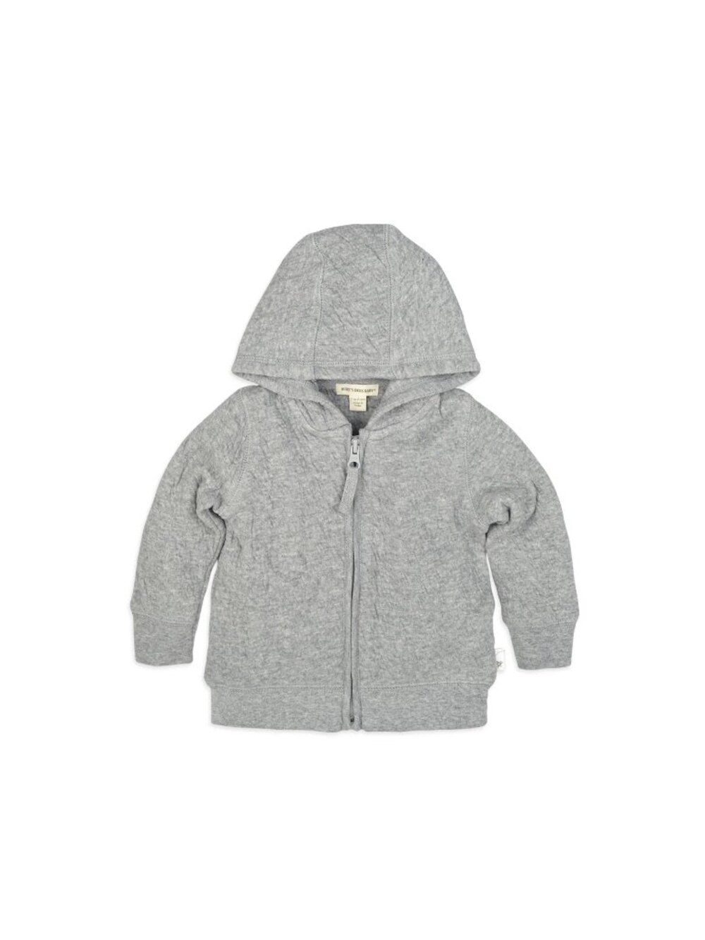 Burt's Bees Baby Newborn Hoodie - Heather Gray